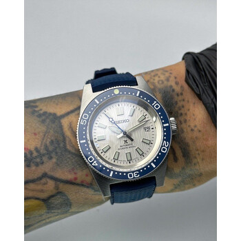 Custom Seiko Mod • Blue White Birch 62mas • 41mm